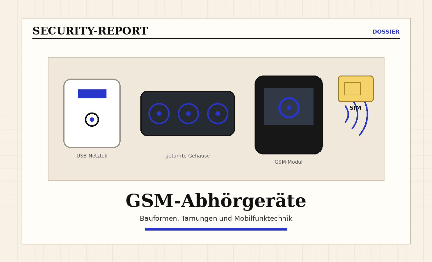 Security-Report GSM-Abhörgeräte